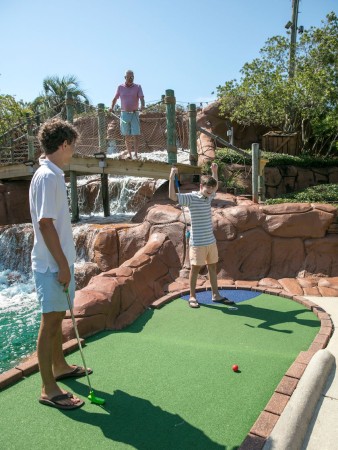 Adventure Island Mini Golf in Gulf Shores, Alabama
